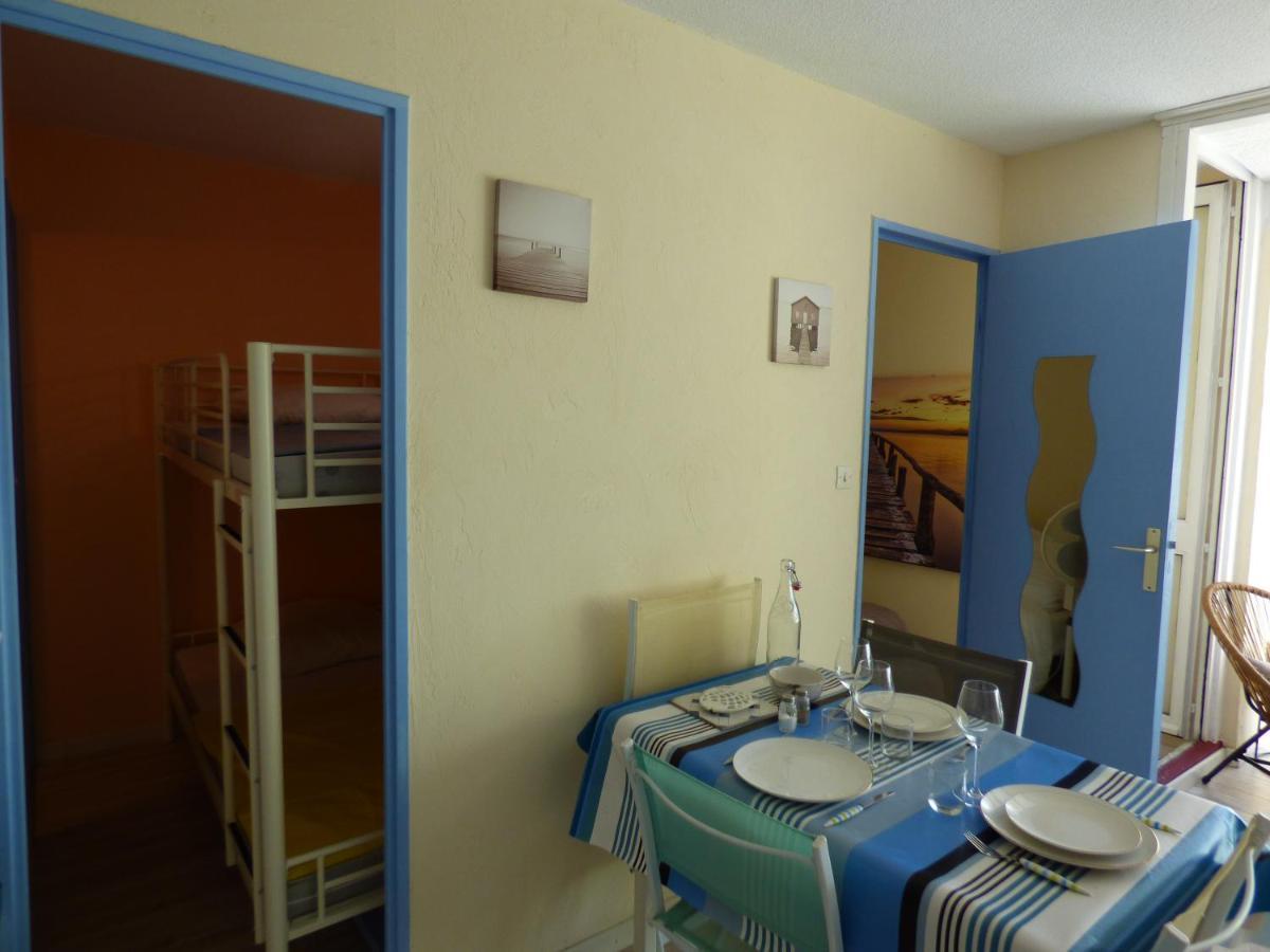 Charmant T2, Cabine, Parking, Les Balcons De La Mediterranee, Narbonne Plage Exterior foto