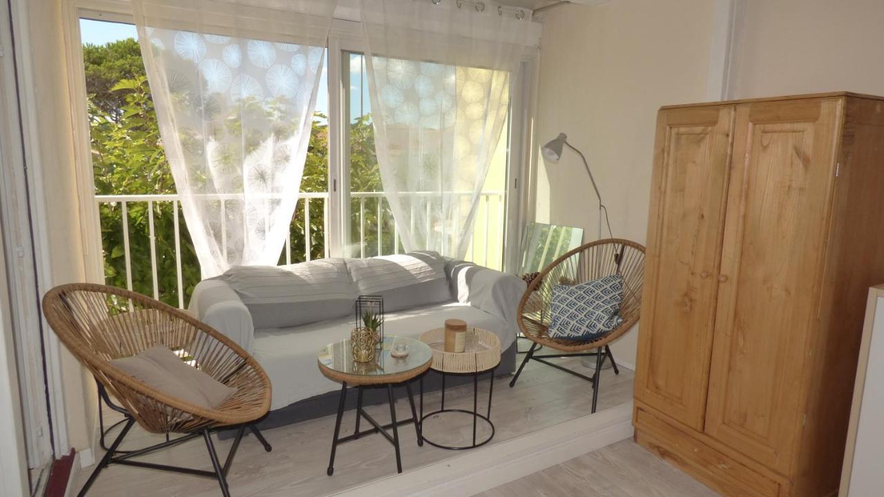Charmant T2, Cabine, Parking, Les Balcons De La Mediterranee, Narbonne Plage Exterior foto